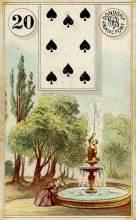 Lenormand Card 20 Garden Meaning & Combinations