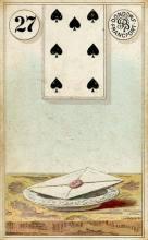 Lenormand Card 27 Letter Meaning & Combinations