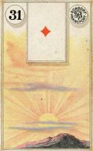 Lenormand Card 31 Sun Meaning & Combinations