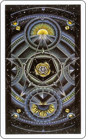 The Cosmic Tarot, Sample Deck card #1