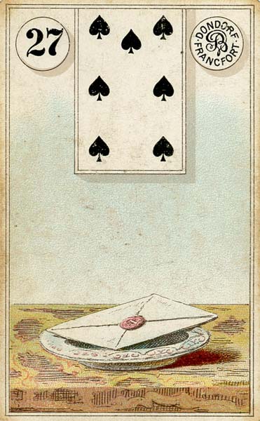 Dondorf Lenormand, Sample Deck card #2