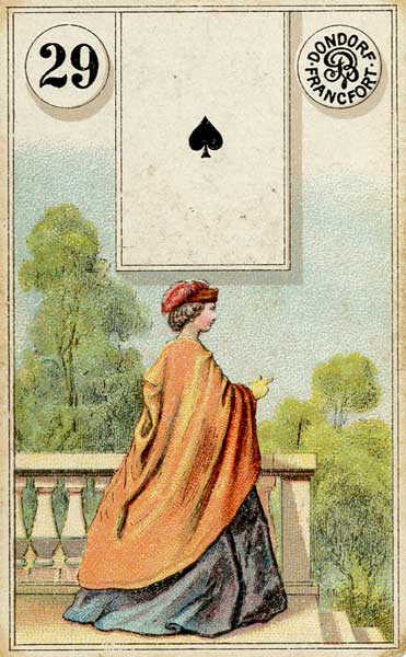 Dondorf Lenormand, Sample Deck card #4