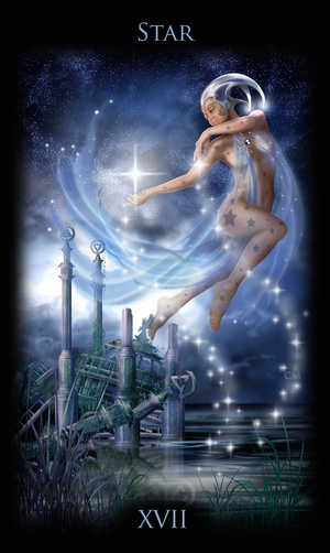 The Star from the Legacy of the Divine Tarot