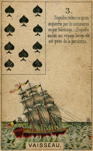 Petit Jeu Lenormand, Sample Deck card #5