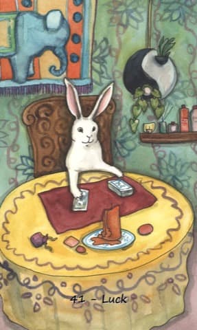 Nakisha's Rabbit Oracle, Sample Deck card #2
