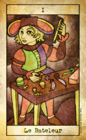 Tarot de Maria Celia, Sample Deck card #2