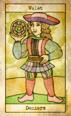 Tarot de Maria Celia, Sample Deck card #4