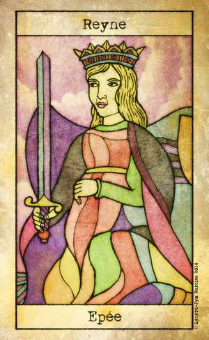 Tarot de Maria Celia, Sample Deck card #5
