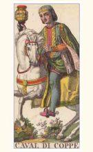 Marseilles Knight of Cups Tarot card meaning and interpretation