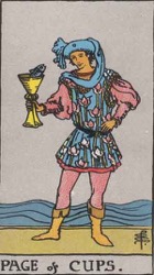 Page of Cups Card Meaning