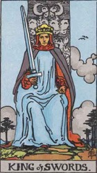 King of Swords Tarot card meaning and interpretation