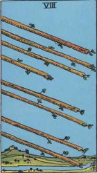 Eight of Wands Card Meaning