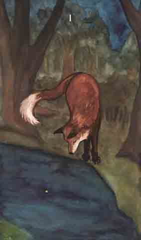1 of Foxes (Cups)