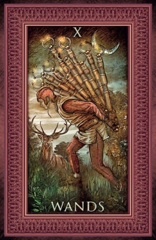 10 of Wands