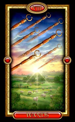 8 of Wands