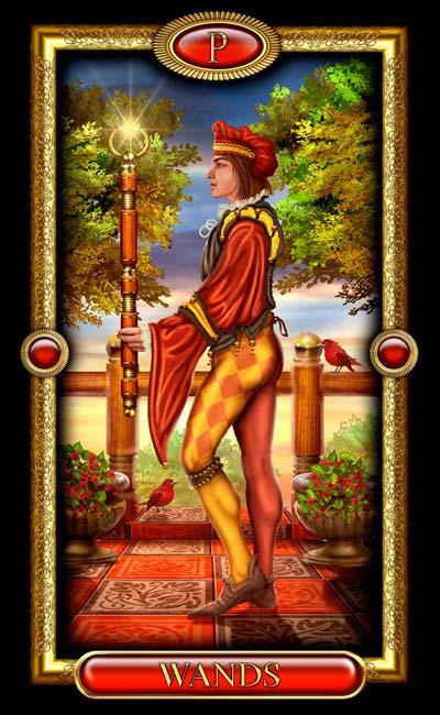 Gilded Tarot Royale, Sample Deck card #5