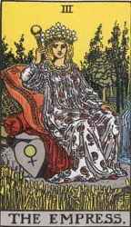 The Empress Tarot card meaning and interpretation