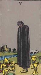 Five of Cups Card Meaning