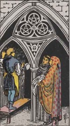 Three of Pentacles, or Three of Coins, Tarot card meaning and interpretation