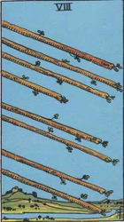 Eight of Wands Tarot Card Meaning