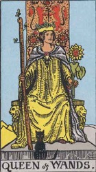 Queen of Wands Tarot Card Meaning